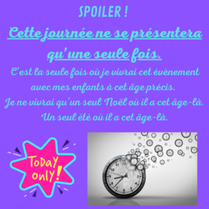 Lire la suite à propos de l’article SPOILER ! Cette journée ne se présentera qu’une seule fois.