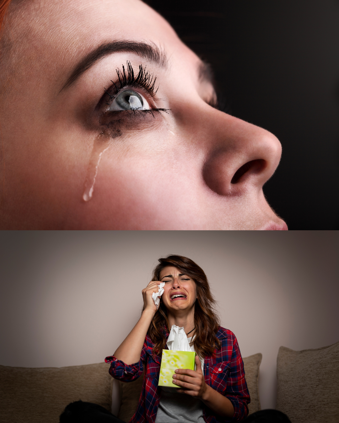 sensibilité femme qui pleure film livre par la Motivologue