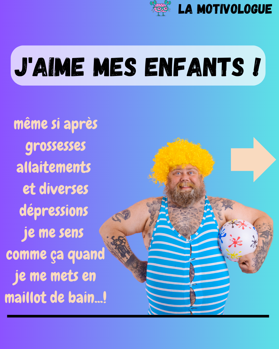 J'aime mes enfants Par la Motivologue